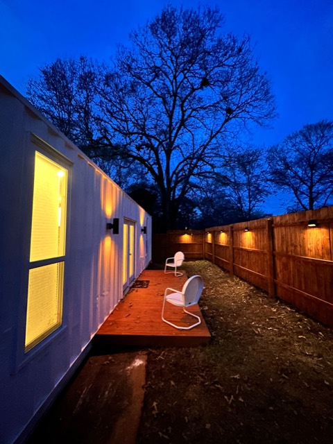 Night patio
